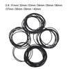 500pcs/bag O Ring Rubber Seal Watch Back Cover Seal Gaskets