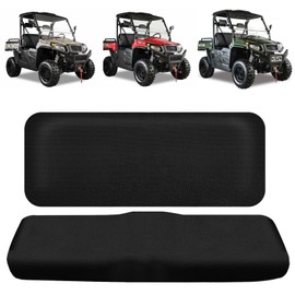 Chikia Hisun 550 750 UTV Benche Seat Covers 1680D for Hisun UTV 550 750,Sector 550 750 Coleman Outfitter 550 750 UT550 UT750 Water-Resistant Outdoor Seat Cover Set