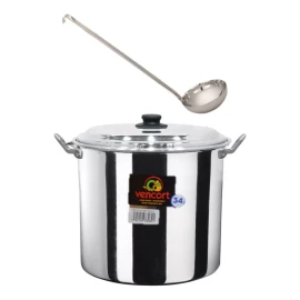 Vencort Olla Para Pozole 30 Litros Con Cucharon