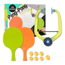 /c 2026 Door Pong - Set Portátil Con Raqueta Pelotas For