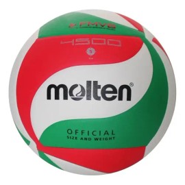 Balón voleibol Molten V5M4500 PU laminado tricolor duradero profesional                                                                               