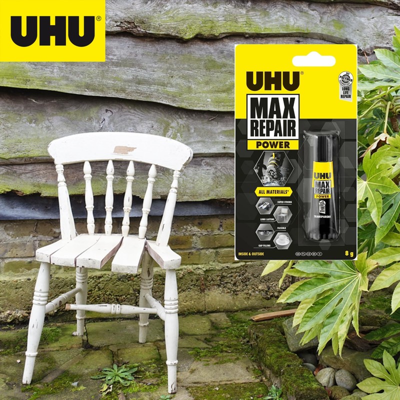 UHU Max Repair Power Adhesive - Clear, 0.28 Ounce, All
