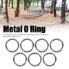 7 Pcs 304 Stainless Steel Metal O Ring Waterproof Rustproof