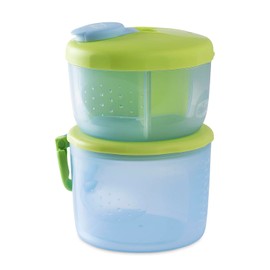 CHICCO, Dosificador de Leche en Polvo y Contenedor de Alimentos para Bebé
