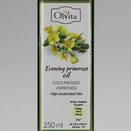 Evening Primrose Oil - cold pressed, unrefined, Ol'Vita - 100ml and 250ml (250 ml)