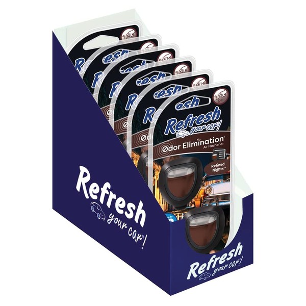 Refresh Your Car! Refined Nights Air Refresheners 2 pk