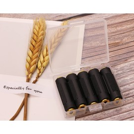 Mini Skater Black Audio Adapter 3.5mm Audio Coupler Female to Female Adapter Connectors for Speakers and Headphone Car(5Pcs)