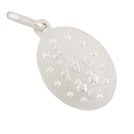 AFP AS-539 Madonna Saint Mary Pendant 925 Sterling Silver, Sterling Silver, No Gemstone