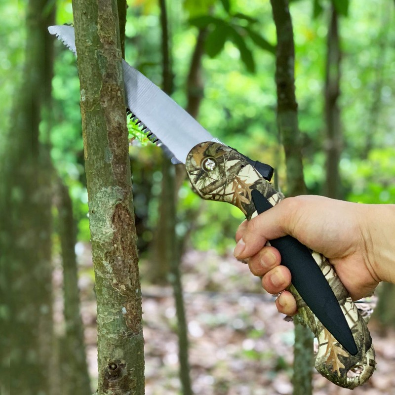 Centurion 1273 Folding Saw with Camo Pattern, Hunting, Camping, Hiking,