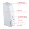 Soap Dispenser Wall Mount Foaming, 600ml Wall Mounted Manual Foam