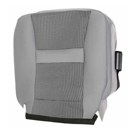 NLQR Cloth Gray Front Driver Side Bottom Replacement Seat Covers Compatible with Dodge Ram 1500 2500 3500 4500 5500 2006 2007 2008 2009 2010