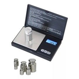 SUJU Trading Tana I Mini Báscula Gramera Digital De Bolsillo 0.01 A 500 G