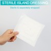 Feeding Tube Adhesive Wound Dressing Sponge Split Drain Bandage for
