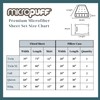 MICROPUFF 2- Piece Set- Twin XL Size Fitted Sheet with