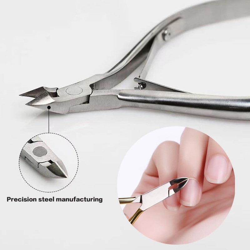 TSUOUKL Precision Cuticle Nippers, Not Like Other Pliers for Dead