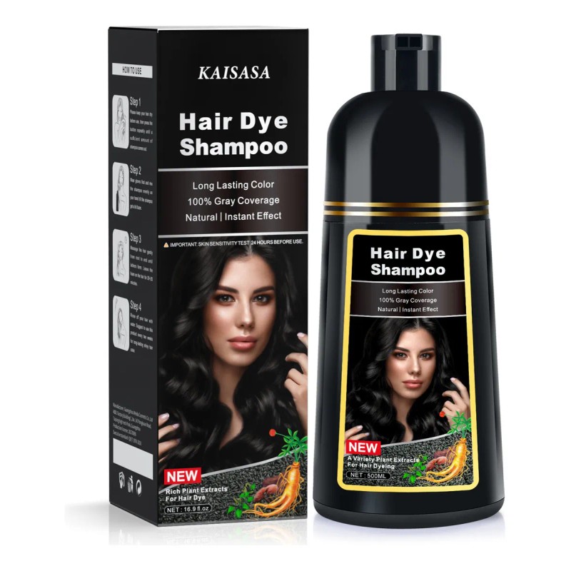 Kaisasa Shampoo Tinte Cubre Canas Natural Jengibre 500ml