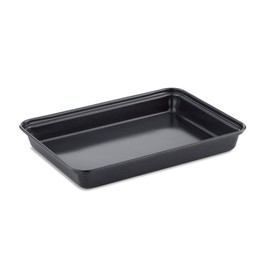 Tower T943011HG32 20cm Brownie Pan Made in Aluminised Steel with Non-Stick Coating, Black