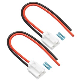 Anina 2PCS Blower Motor Connector Harness for 2005-2016 Toyota Tacoma Replace 82998-12380 90980-10916 Blower Motor Harness Plug Wire Harness Pigtail Kit with Heat Shrinks Connectors