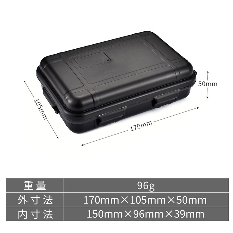 Lezalic Protector Tool Case (M Orange) with Sponge Waterproof, Dustproof,