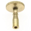 Brass Lamp Turn Knob 1 Pcs On/Off Replacement Light &