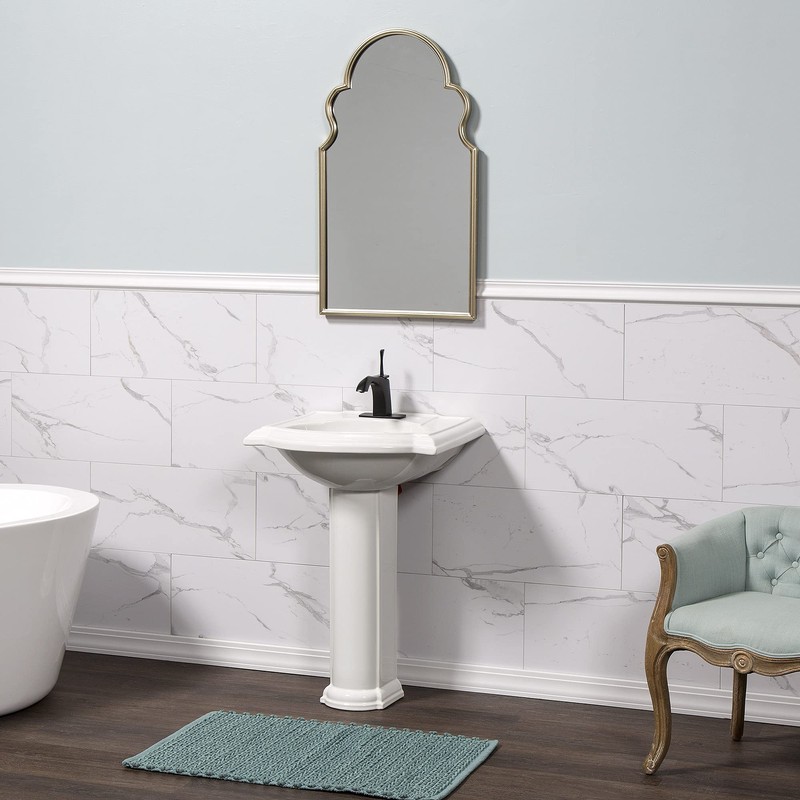 Palisade 23.2 in. x 11.1 in. Interlocking Vinyl Wall/Backsplash Panels