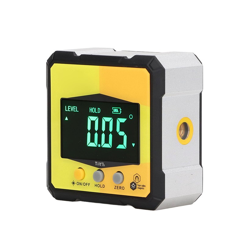 Digital Inclinometer Angle Finder Gauge Magnetic with Laser Cube Protractor