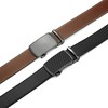 Ratchet Belts for Men 2 Pack - 1 3/8" Leather