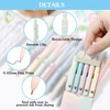 FINEASY 5 PCS Gel Pens,0.5mm Retractable Rollerball Pens Ballpoint Pens