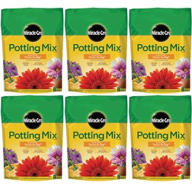 Miracle-Gro Potting Mix 8 QT MGRO POTTING MIX, 6-Pack