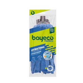 Bayeco - Copptech Anti Bacteria Protective Floors, 100% Microfibre, Removes 99.9% of Bacteria and Fungi in the Mop, High Absorbency, 1 Piece