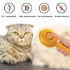 Cat Brush，cat Brushes for Long or Short Haired Cats，self-Cleaning Massage