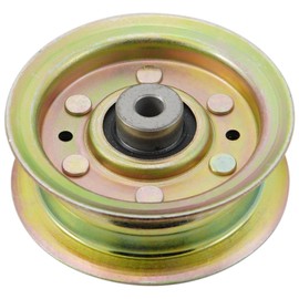 Parts Camp 532173438 Flat Idler Pulley for Husqvarna/AYP/Craftsman 104360X 131494 173438 532173438 John Deere AM103287 AM103480 AM108923 AM37321 Stens 280-623 Mower Pulley for 42" Decks
