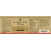 Solgar Vitamin 100 µg B12 Tablets - Pack of 100