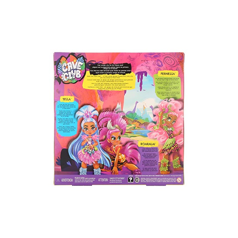 Cave Club Tella, Roaralai, and Fernessa First Friends Set