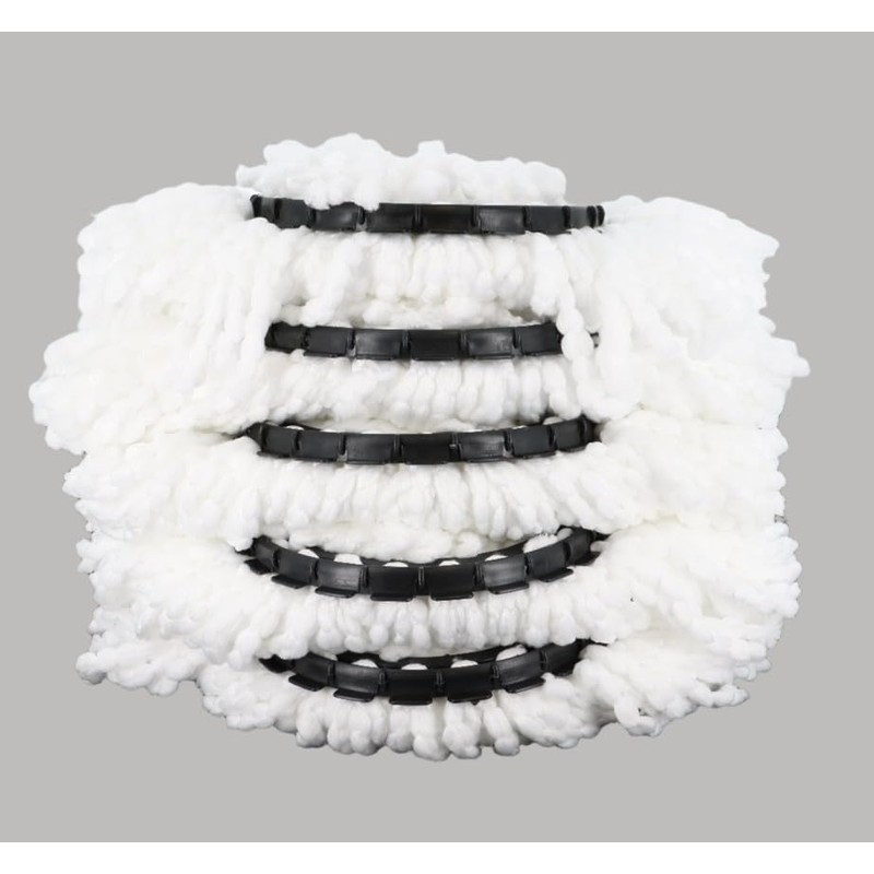CycloMop Replacement Microfiber Mop Heads - 5 Pack