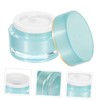 OHPHCALL Empty Acrylic Cream Bottles 10g Storage Jars with Lids