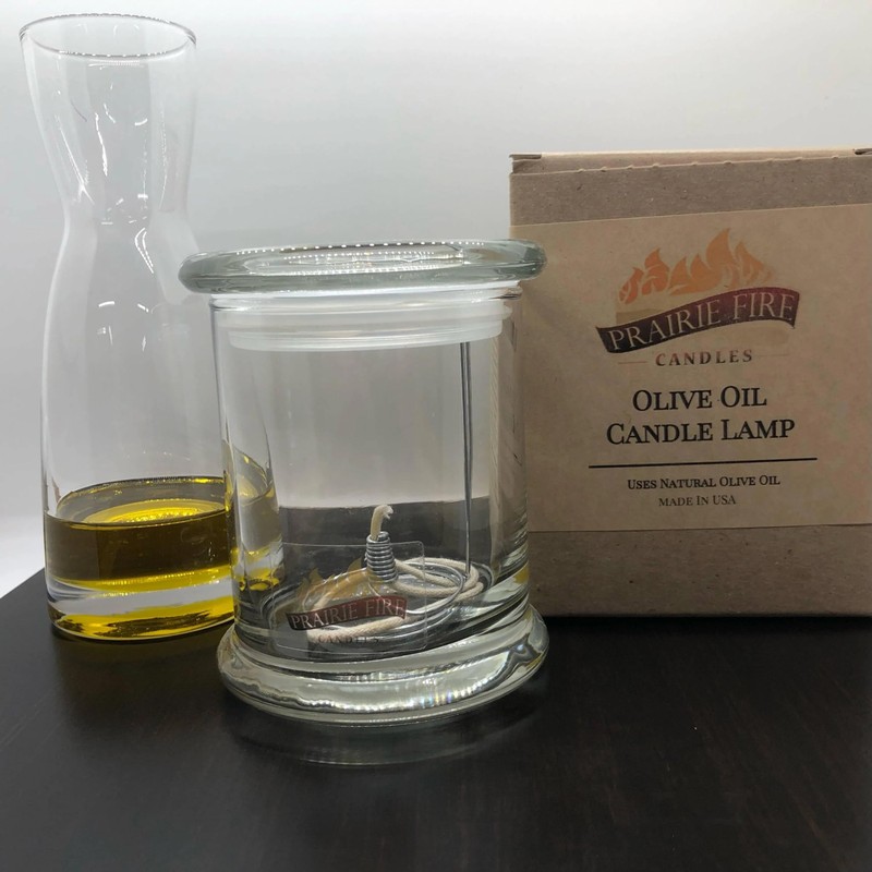 Olive Oil Candle Lamp - Emergency Backup - Power Outage