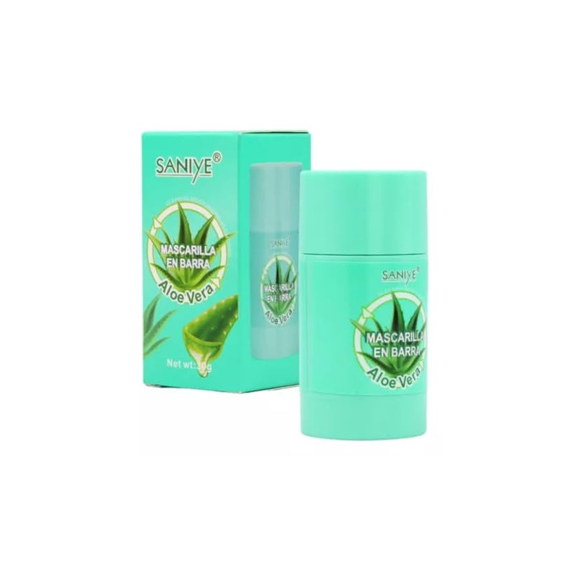 Mascarilla Facial en Barra - Aloe Vera 30 g