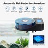 fishkeeper Automatic Fish Feeder for Aquarium - 2025 Upgraded Rechargeable