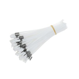 Stake Chaser Ground Marking Whiskers White 6 Inch 25-Count for Survey, Landscape Design, Construction Markers, Property Line Markers, Trail Markers