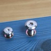 ZUYUEE Screw-in nut, M4/M5/M6/M8/M10 threaded insert wood, ramp sleeve, thread