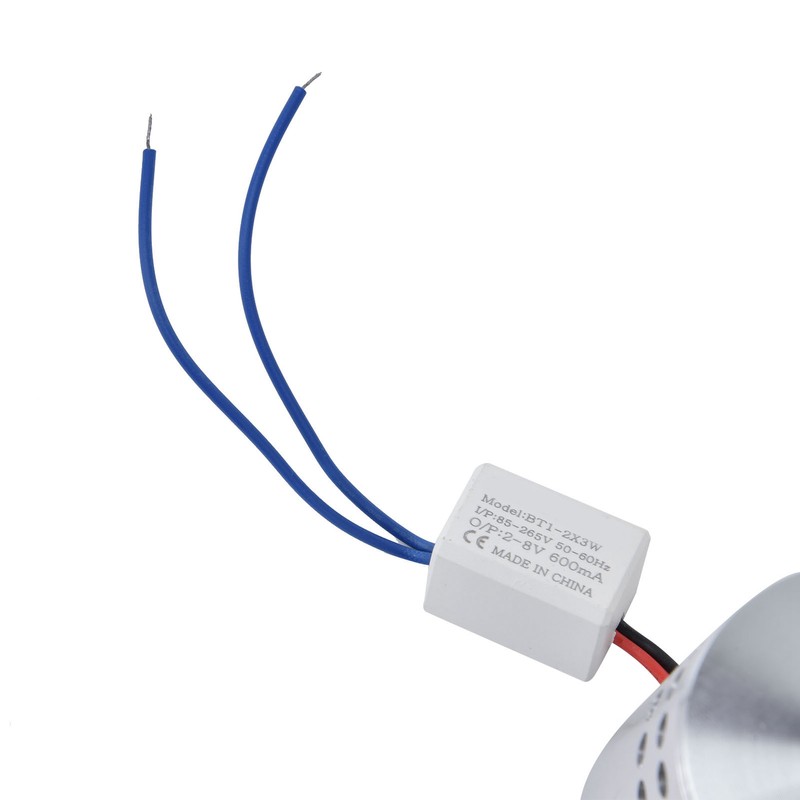 LED Aluminum Spiral Hole Wall Light Stable Heat Dissipation 3W