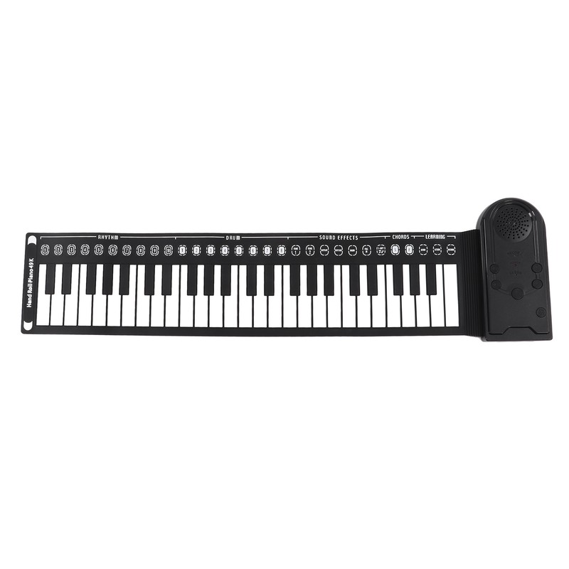 Hand Roll Piano 49 Key Portable Foldable Electric Keyboard Piano