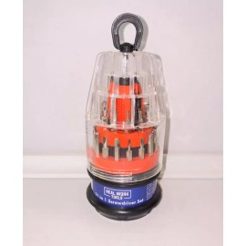 Real Work Tools SCREWDRIVER SET REPAIR KIT ~ REAL WORK TOOLS ~ ALL-IN-ONE ~ POCKET SET