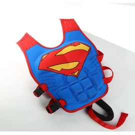 Kids Swimming Vest Life Jacket Learn-to-Swim Buoyancy Aid Vest Children Float Vest Kids Swimming Training Jacket Learn to Swim for Boys Girls Begin to Swim 3D Cartoon Swim Vest (Super,Medium)