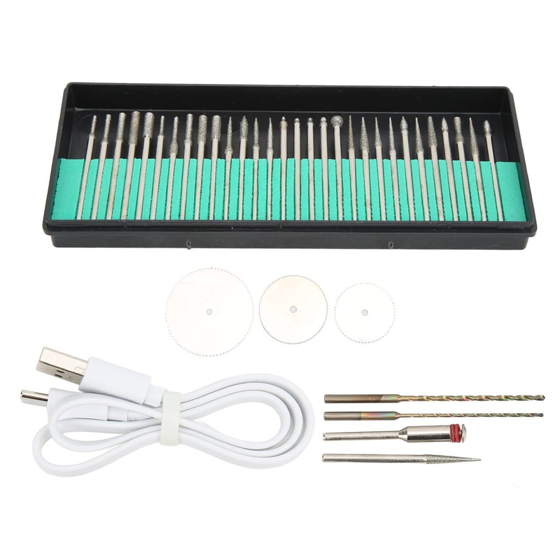 Cordless Electric Engraving Pen Kit, 3 Speed Adjustable Rechargable Engraving