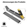 Wiltec Plasterboard Plane 250 mm with Rasp File, Edge Planer