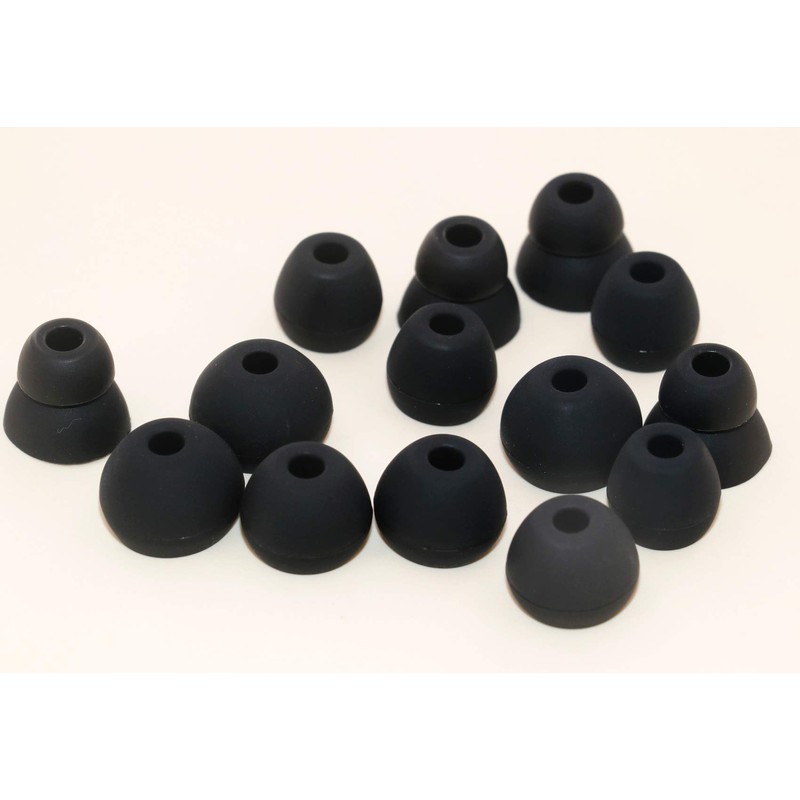 IiEXCEL 8 Pairs Replacement Compatible with Beats Flex Earbuds Eartips,