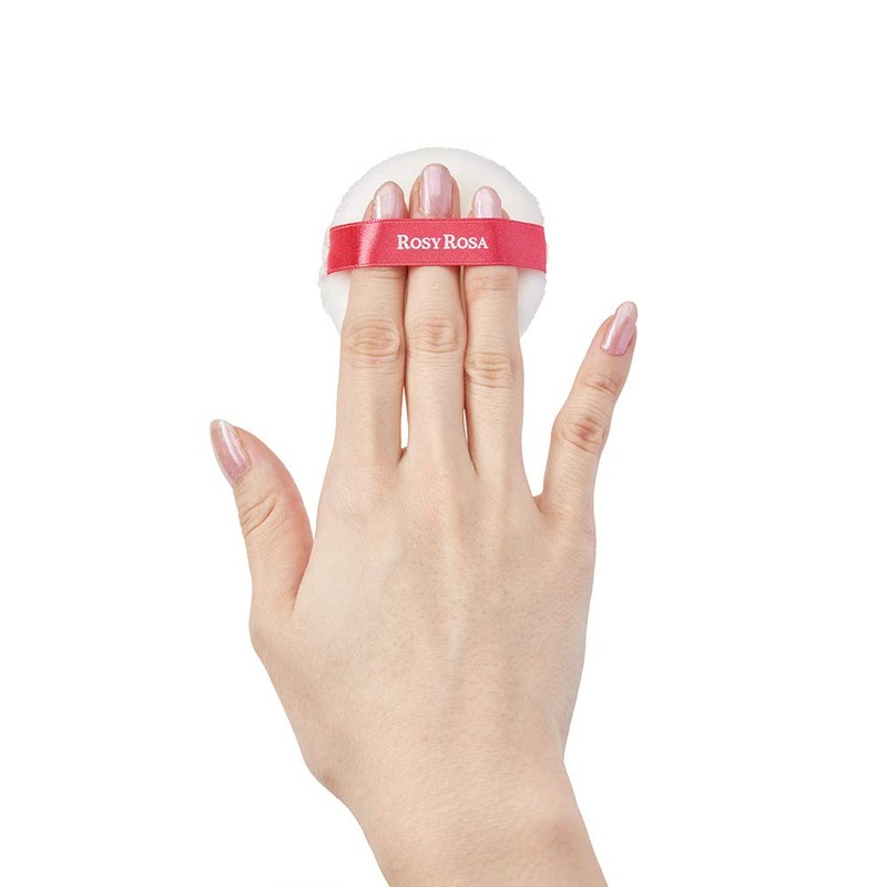 Rosy Rosa Plush Touch Puff 2 Pieces, Pack of 2