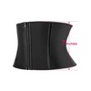 Atbuty Short Torso 7 Inch Waist Trainer for Women Latex